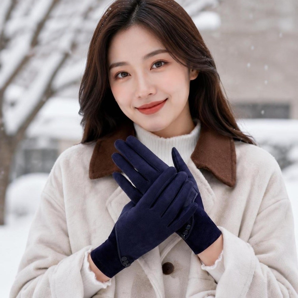 Winter Glove Insulated - Praktische, elegante Winter-Thermohandschuhe, dicke, atmungsaktive Touchscreen-Handschuhe,
