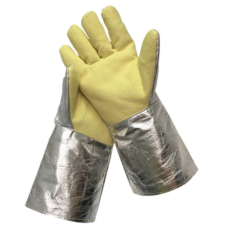 Gelbe Aramid-Aluminium-Beschic – Heat Resistant Glove Bewertung und Preis