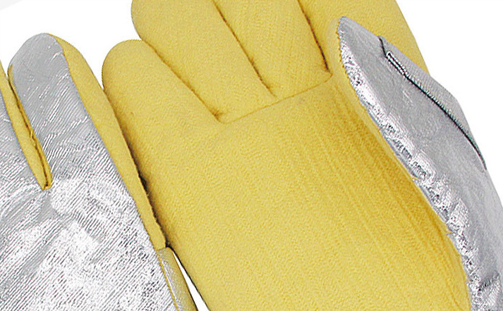 Gelbe Aramid-Aluminium-Beschic – Heat Resistant Glove Bewertung und Preis