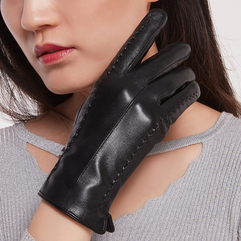 Frauen Schaffell Handschuhe Wi – Leather Driving Glove Bewertung und Preis