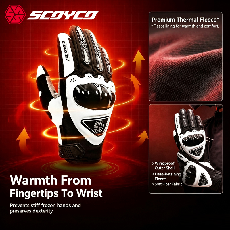 Scoyco Winter-Motorradhandschu – Work Glove Impact Bewertung und Preis
