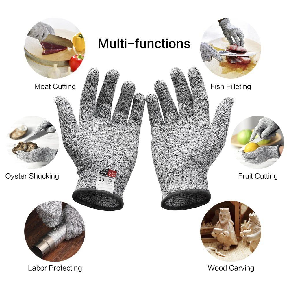 Stufe 5 HPPE Schnittschutzhand – Cut Resistant Glove Bewertung und Preis