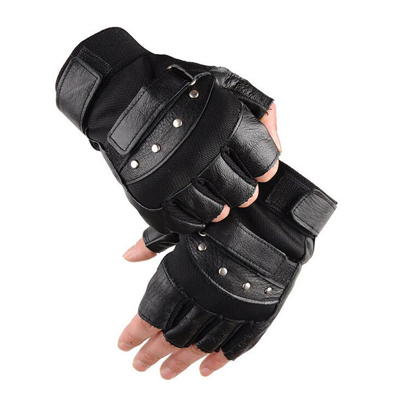 Herren Halb finger Leder Fitne – Workout Glove Gym Bewertung und Preis